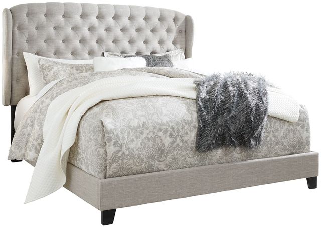 Signature Design by Ashley® Jerary Gray Queen Upholstered Bed 8