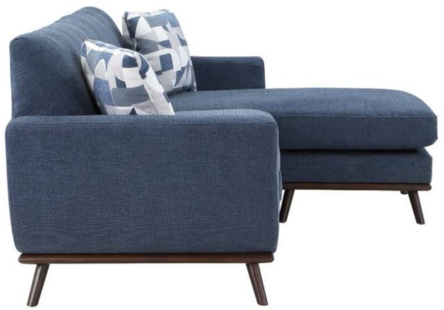 Homelegance® Everton 2-Piece Blue Sectional Sofa Chaise | Urner's ...