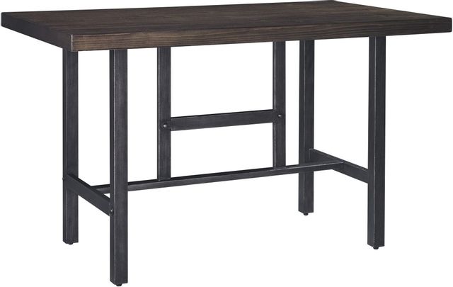 Signature Design by Ashley® Kavara Medium Brown Counter Height Dining Table