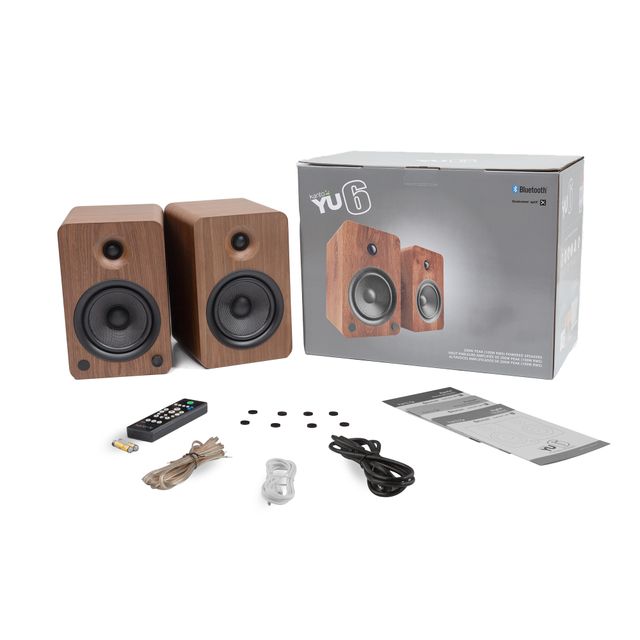 Kanto YU6 Walnut (Pr) Powered Speakers 6