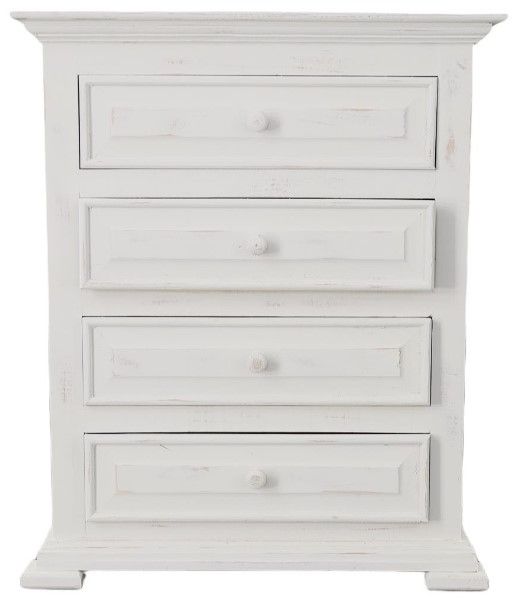 Vintage Furniture Chalet 4-Drawer Nightstand | Bob Mills Furniture