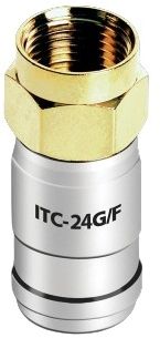 AudioQuest® ITC-24G/F 24AWG F Gold Connector (50 Pack) 0