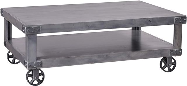 Aspenhome® Industrial Smokey Grey Cocktail Table