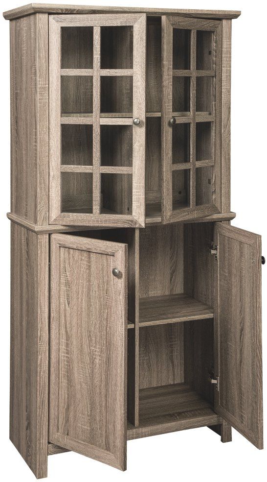 Signature Design by Ashley® Drewmore Gray Display Cabinet 1