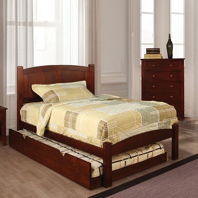 Furniture of America® Cara Cherry Platform Bed | iDeal Furniture ...