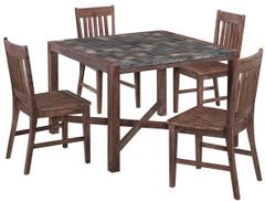 homestyles® Stone Harbor 5 Piece Brown Dining Set