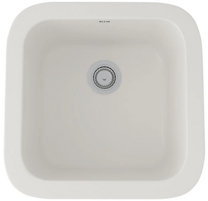 Rohl® Allia Series Pergame Fireclay Single Bowl Bar and Food Prep Sink