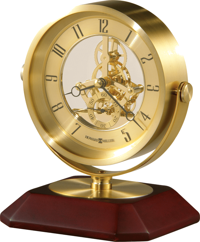 Howard Miller® Soloman Rosewood Tabletop Clock