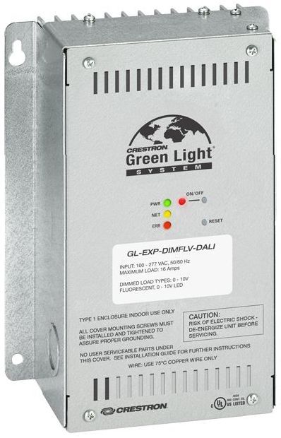 Crestron® Green Light® 0-10V Fluorescent Dimmer Expansion Module