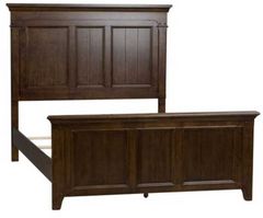 Liberty Saddlebrook Tobacco Queen Panel Bed