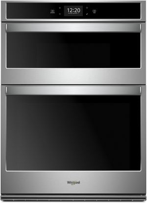 Whirlpool® 30" Stainless Steel Oven/Microwave Combo Electric Wall Oven