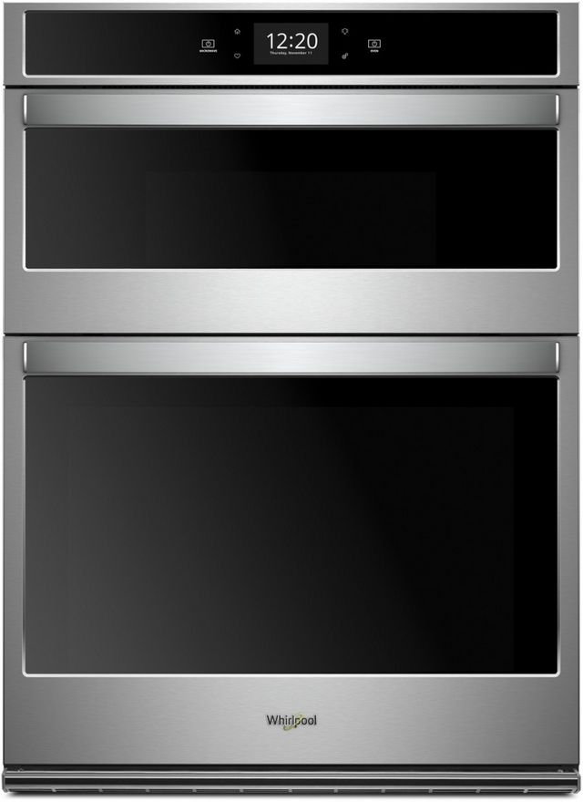 Whirlpool® 30" Stainless Steel Oven/Microwave Combo Electric Wall Oven-0