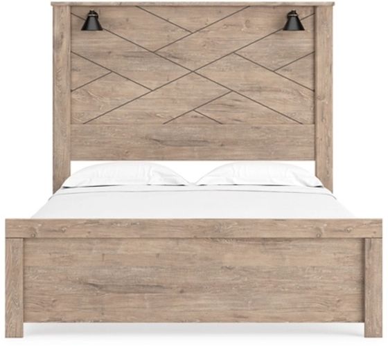 Signature Design by Ashley® Senniberg Light Brown Queen Panel Bed 2