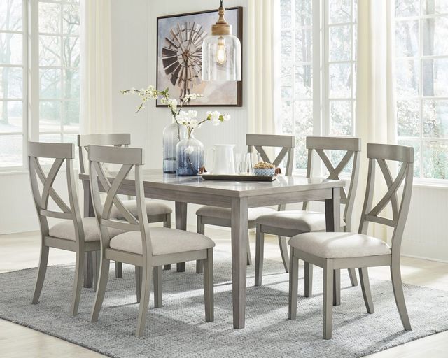 Signature Design by Ashley® Parellen Gray Dining Room Table 5