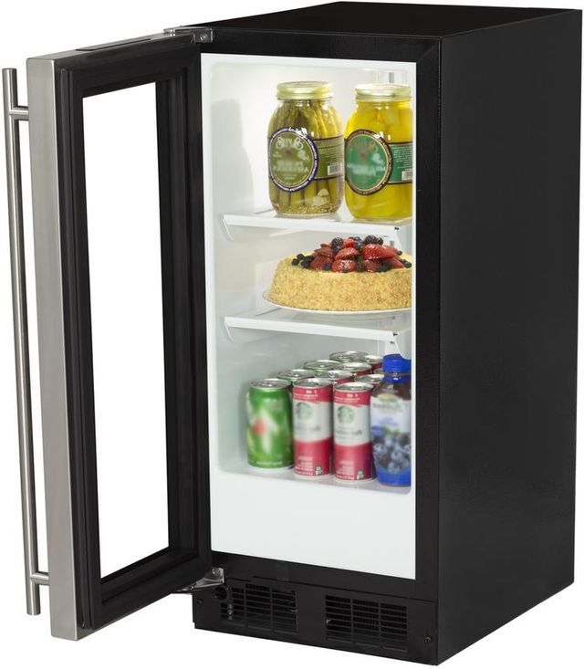 Marvel 2.7 Cu. Ft. Stainless Steel Compact Refrigerator 1