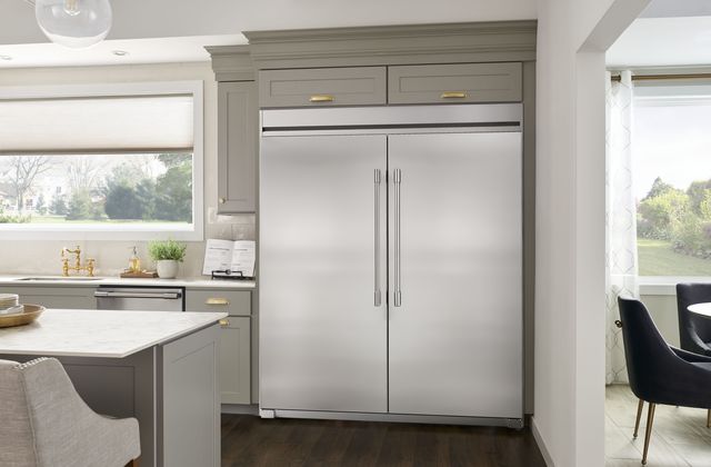 Frigidaire Professional® 18.6 Cu. Ft. Stainless Steel All Refrigerator & 18.6 Cu. Ft. Stainless Steel Single Door All Freezer