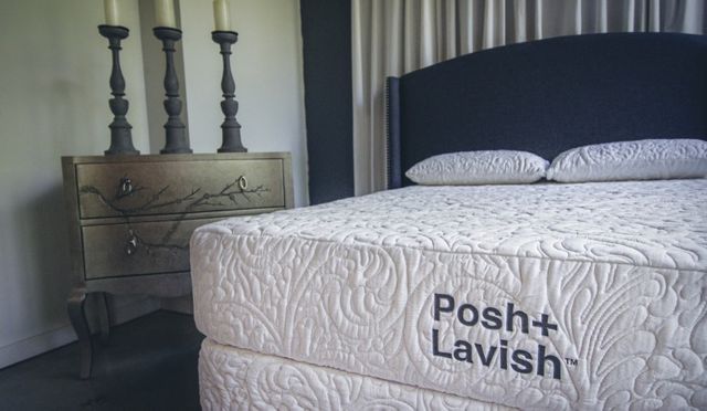 Posh+Lavish™ Reveal Plush Queen Mattress 1