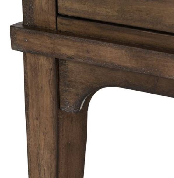 Liberty Aspen Skies Weathered Brown End Table-3