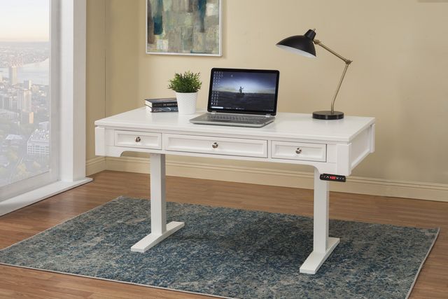 Parker House® Boca 57 in. Power Lift Desk (from 29 in. to 50 in.)-2