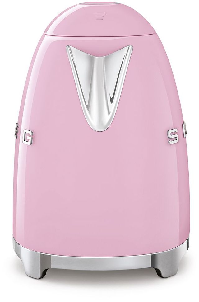 Smeg 50's Retro Style Aesthetic Pink Electric Kettle 2