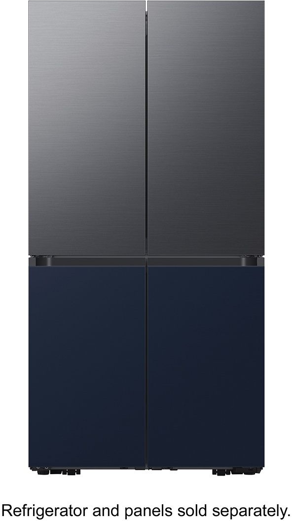 Samsung BESPOKE Navy Steel Refrigerator Bottom Panel 5