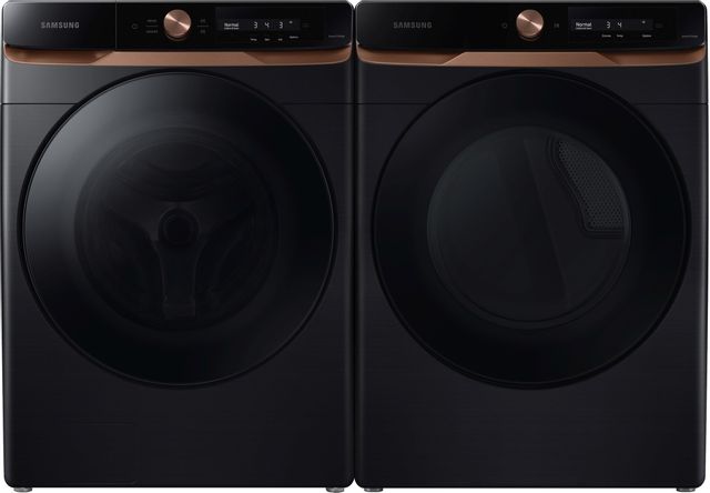 Samsung 6500 Series 7.5 Cu. Ft. Brushed Black Front Load Gas Dryer 6