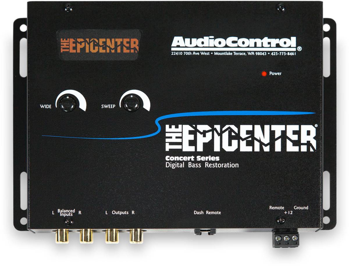 AudioControl® The Epicenter® Concert Series Digital Bass Restoration ...