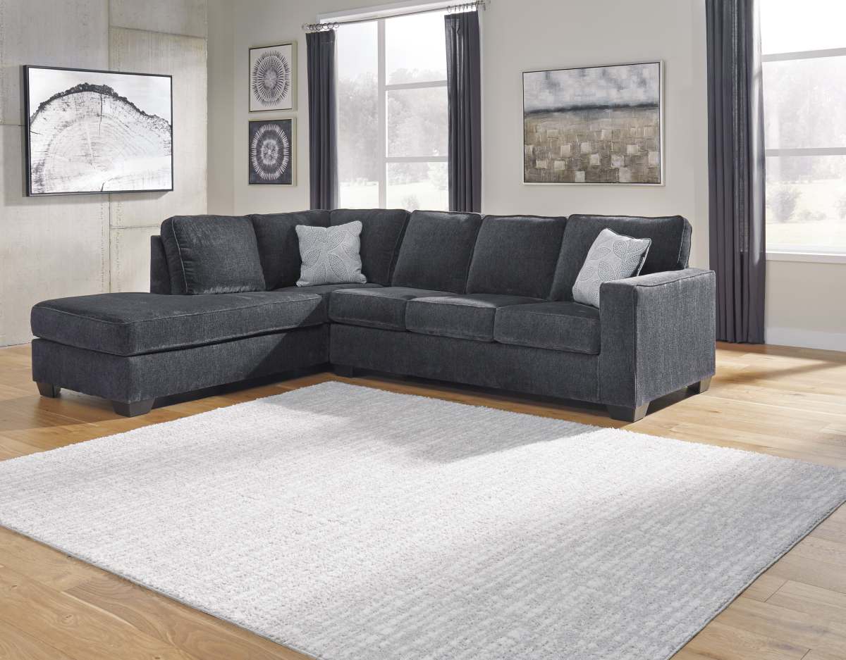 Signature Design By Ashley® Altari 2-Piece Sleeper Sectional With ...