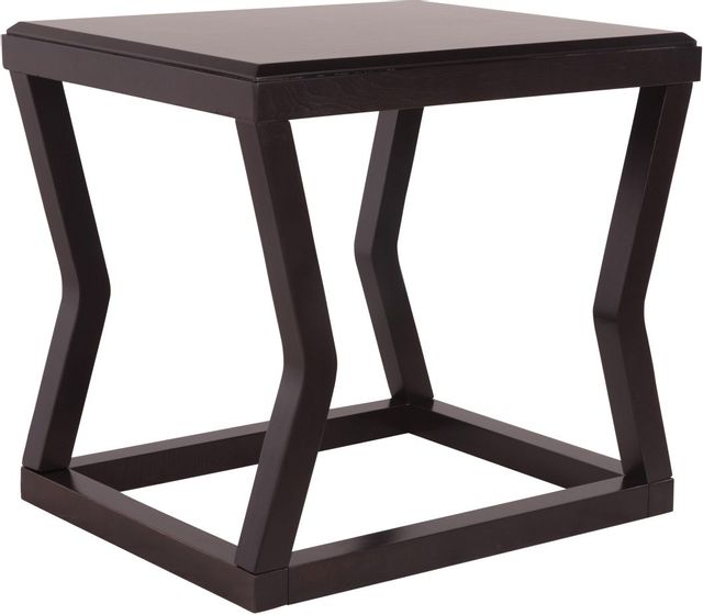 Table d'extrémité carrée Kelton, brun, Signature Design by Ashley®