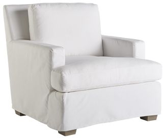 Universal Explore Home™ Malibu Easy Street Snow Slipcover Chair
