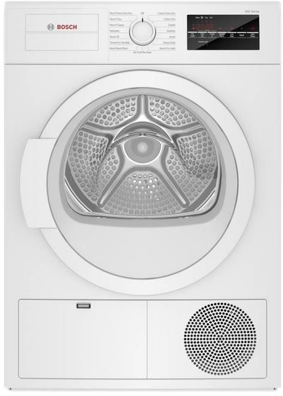 Bosch 300 Series 4.0 Cu. Ft. White Front Load Electric Dryer-0