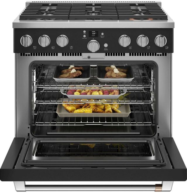 Café™ 36" Stainless Steel Pro Style Gas Range 7
