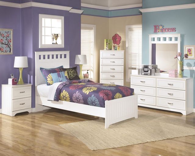Signature Design by Ashley® Lulu White Youth Bedroom Mirror 3