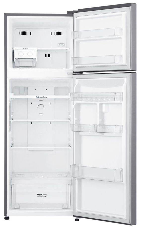 Réfrigérateur à congélateur supérieur de 24 po LG® de 11,1 pi³ - Acier inoxydable 1