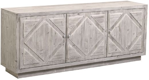 Dovetail Furniture Mallow White Sideboard