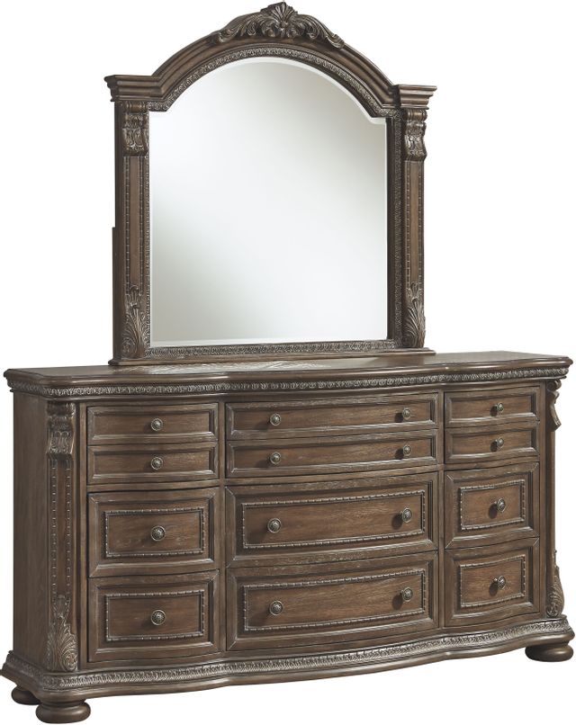 Signature Design by Ashley® Charmond Brown Bedroom Mirror 1