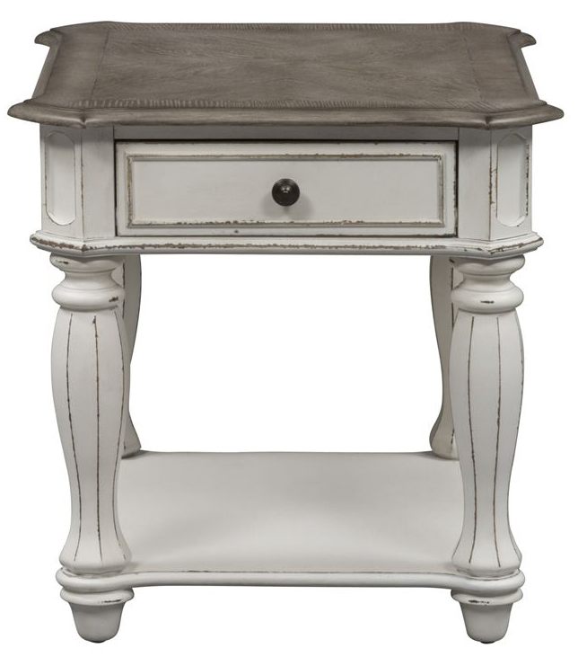 Liberty Furniture Magnolia Two-tone End Table
