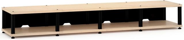 Salamander Designs® Synergy Quad 10 AV Cabinet-Natural Maple/Black 2