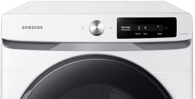 Samsung 7.5 Cu. Ft. White Electric Dryer [Scratch & Dent] 2