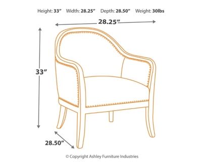 Signature Design by Ashley® Engineer Brown Accent Chair-2