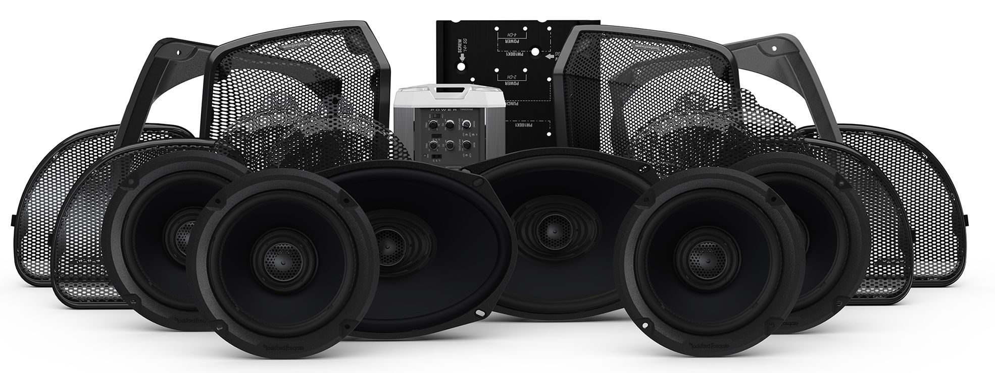 harley rockford fosgate speakers