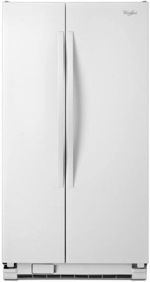 Whirlpool® 25 Cu. Ft. Side By Side Refrigerator-White