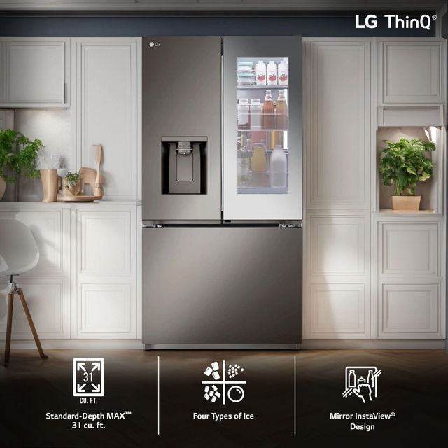 LG 30.7 Cu ft French Door Refrigerator - Stainless Steel