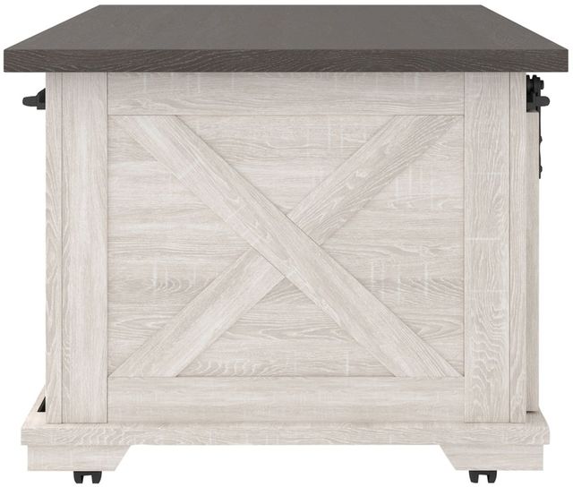 Signature Design by Ashley® Dorrinson Two-tone Rectangle Cocktail Table 3