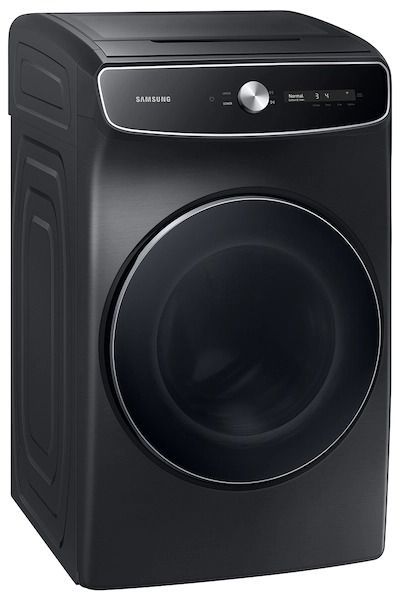 Samsung 7.5 Cu. Ft. FlexDry™ Brushed Black Smart Dial Electric Dryer 1