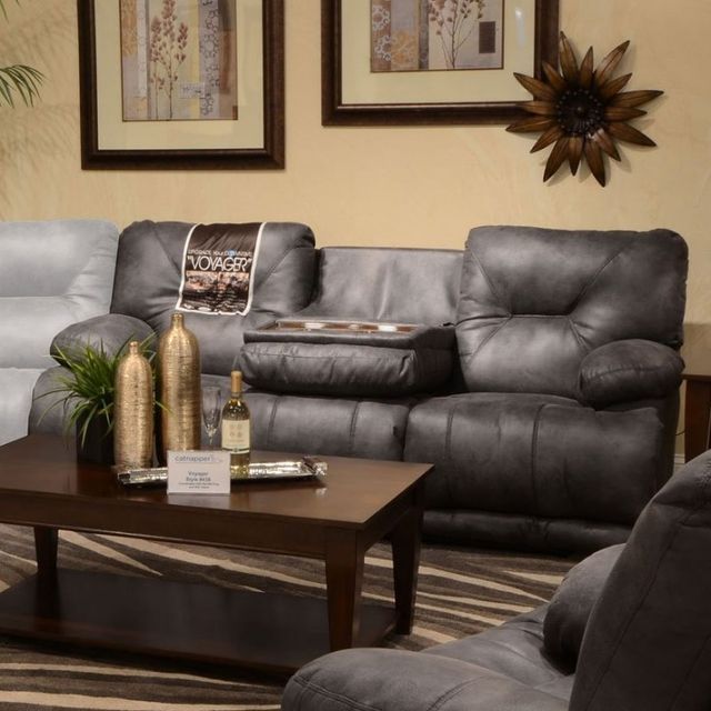 CATNAPPER VOYAGER SLATE 3-PIECE SECTIONAL 1