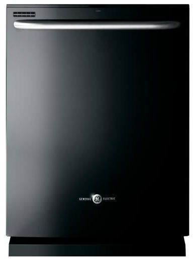 GE Artistry Series 24" Built In Dishwasher-Black 0