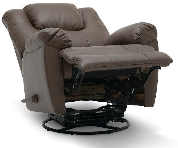 Palliser® Furniture Customizable Tundra Swivel Rocker Manual Recliner-2