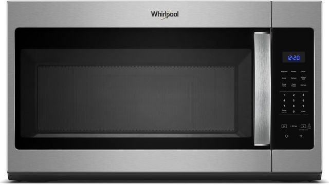 Whirlpool® 1.7 Cu. Ft. Fingerprint Resistant Stainless Steel Over The Range Microwave