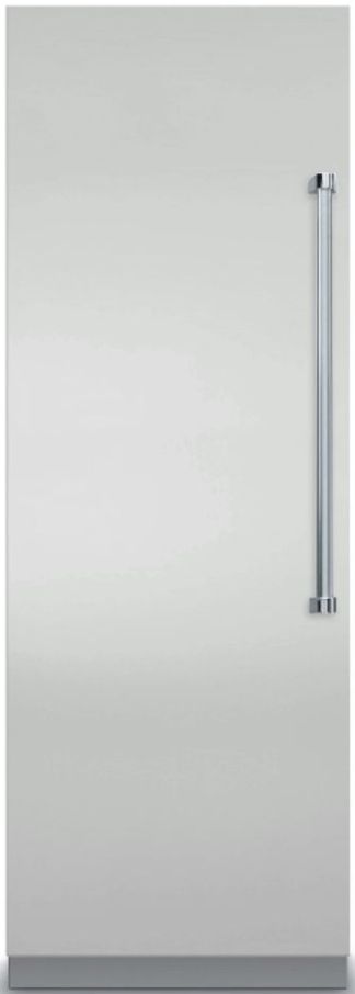Viking® 7 Series 12.9 Cu. Ft. Frost White Fully Integrated Left Hinge All Refrigerator with 5/7 Series Panel 0